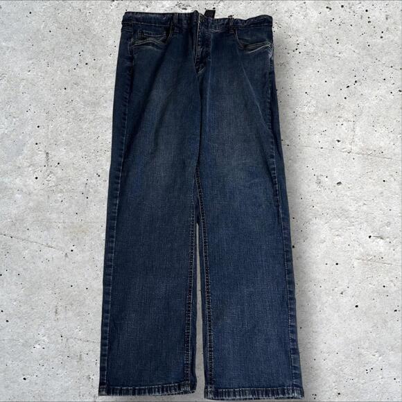 Urban Star Straight Leg Denim Jeans Relaxed Fit Size‎ 42x32 - Picture 4 of 7
